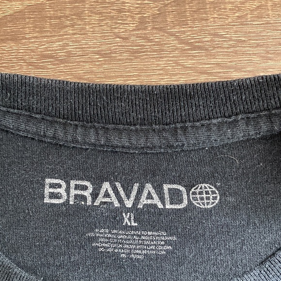 Unisex XL Bravado Bob Marley Black T Shirt - Picture 3 of 8